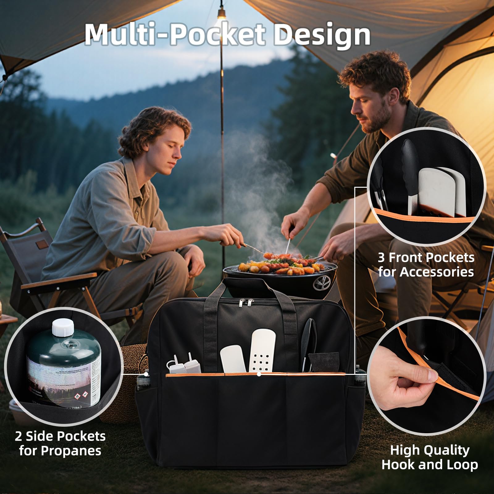 Amazon.com : NOELIFE Carry Bag for Blackstone 22 inch Tabletop